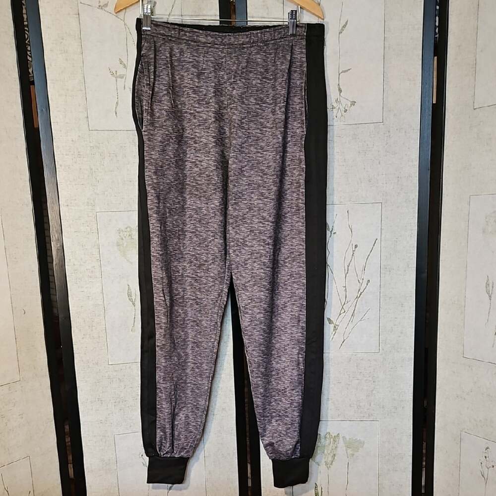 Men's Black and Gray Joggers
